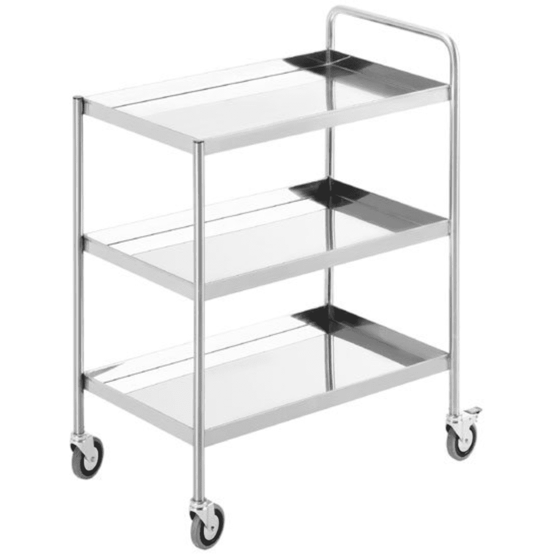 Simply Stainless 3 Tier Serving Trolly - Cater-Connect Ltd