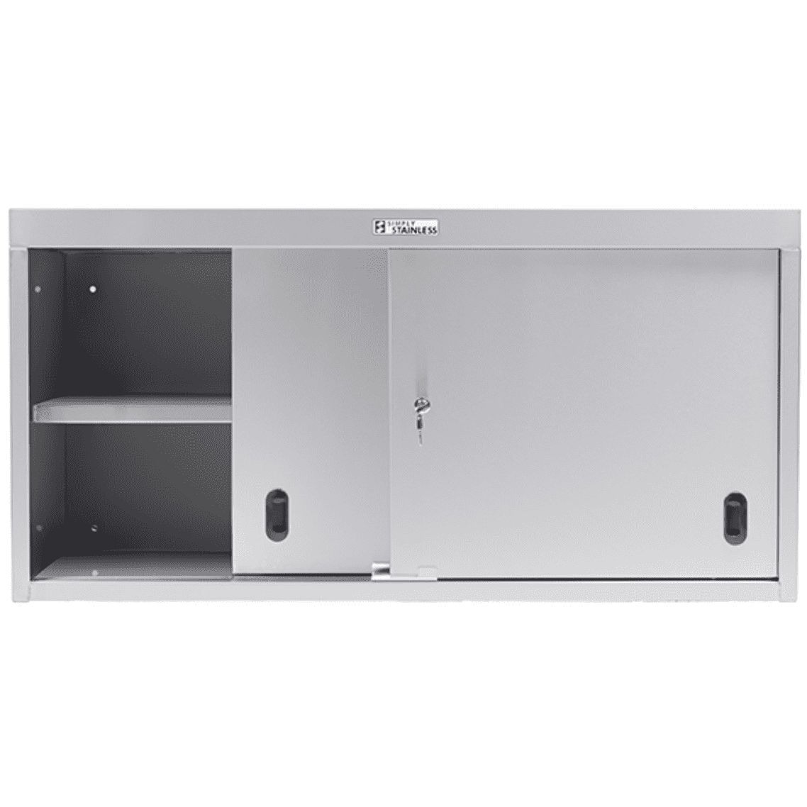 Simply Stainless Wall Cupboard 1200mm Wide - Cater-Connect Ltd