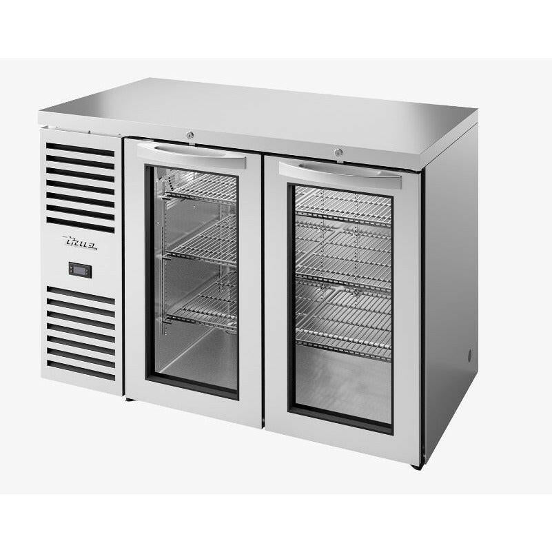 True TBR48-RISZ1-L-S-GG-2 Double Door Undercounter Bar Fridge 440 Litres - Cater-Connect Ltd