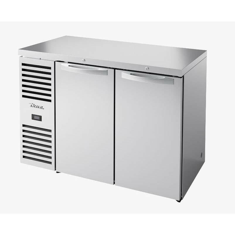 True TBR48-RISZ1-L-S-SS-2 Double Solid Door Undercounter Bar Fridge 440 Litres - Cater-Connect Ltd