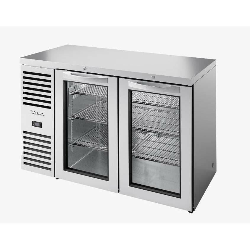 True TBR52-RISZ1-L-S-GG-2 Double Solid Door Undercounter Bar Fridge 480 Litres - Cater-Connect Ltd