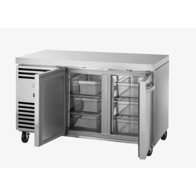 True TCF1/2-CL-SS-DL-DR 1/1GN Two Door Counter Freezer 420 Litres - Cater-Connect Ltd