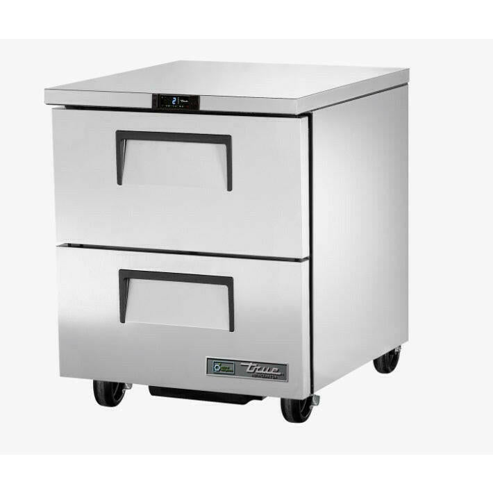 True TUC-27F-D-2-HC Two Draw Undercounter Freezer 184 Litres - Cater-Connect Ltd