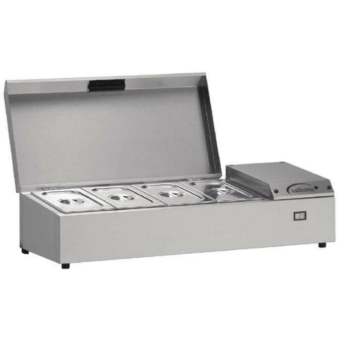Williams TW9-SS Thermowell Refrigerated Stainless Steel 4 x 1/3GN.