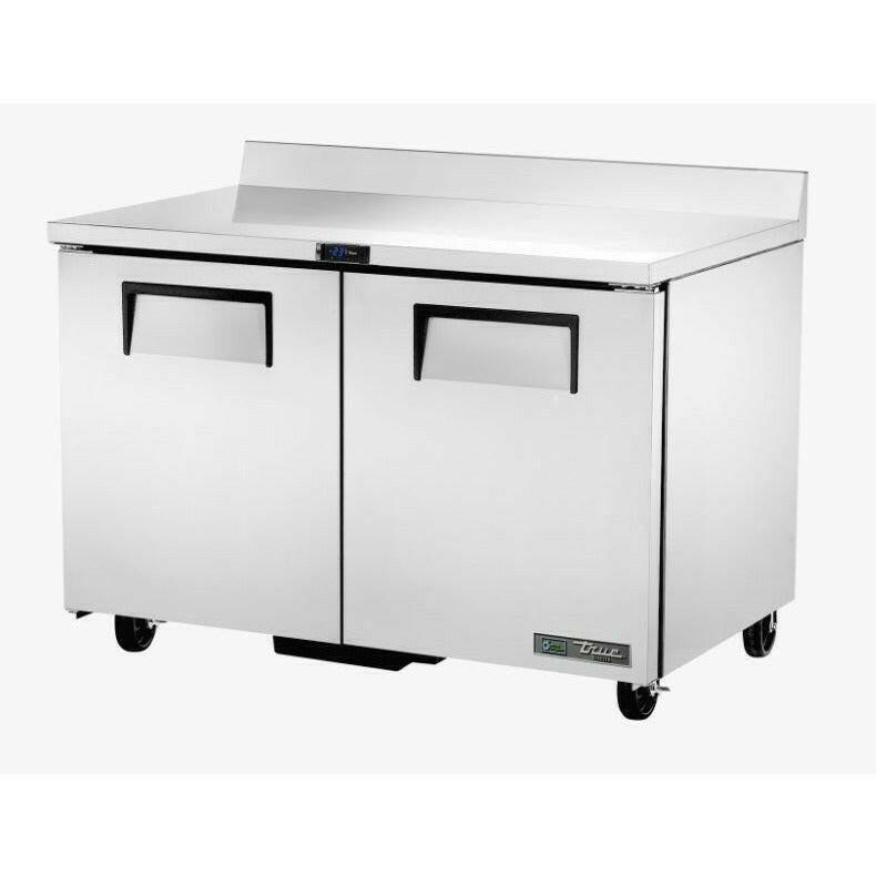 True TWT-48F-HC Double Door Upstand Counter Freezer 340 Litres.