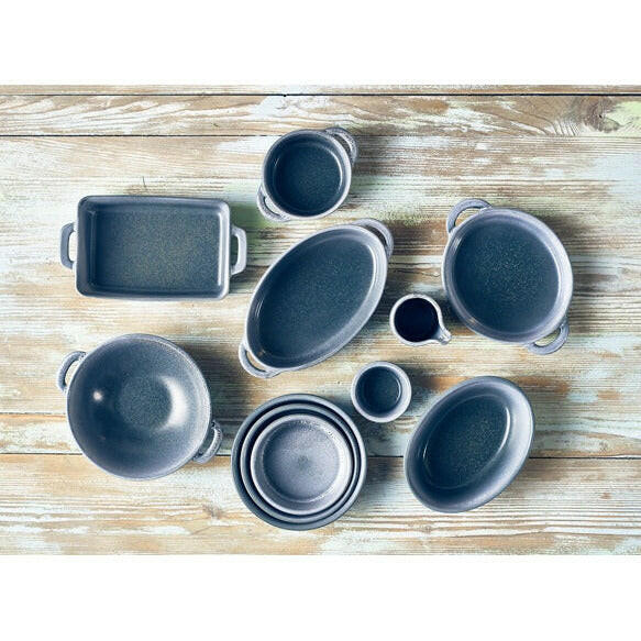 GenWare Forge Graphite Stoneware Tapas Dish 10cm Case Size 6 - Cater-Connect Ltd