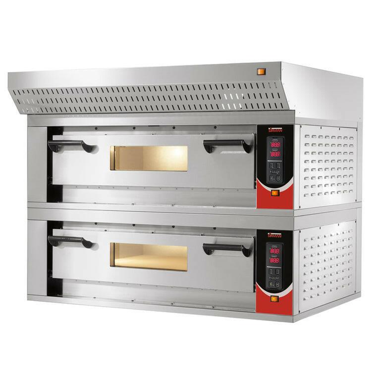Sirman Vesuvio 85x70 Double Deck Pizza Oven.