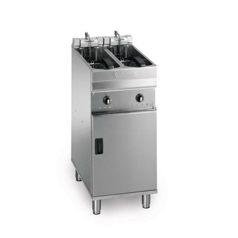 Valentine EVO2200T Twin Basket Electric Turbo Fryer 16 Litres - Cater-Connect Ltd