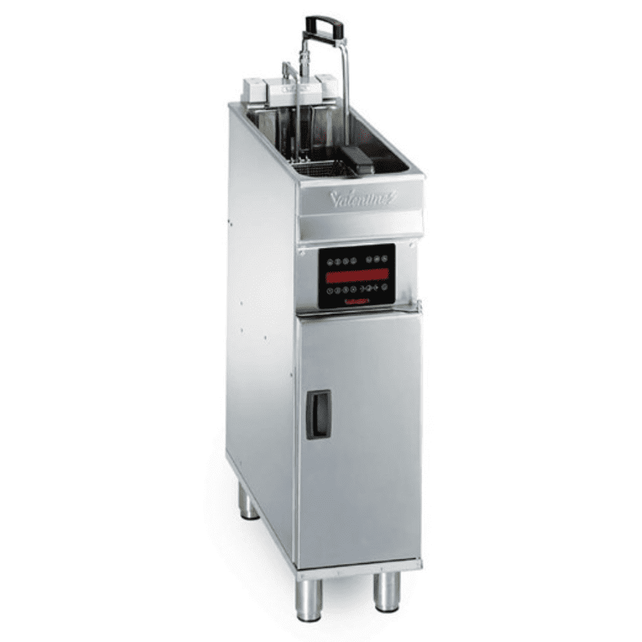 Valentine EVO250 Computer Control Electric Fryer Single Tank Auto Basket Lift 10 Litres - Cater-Connect Ltd