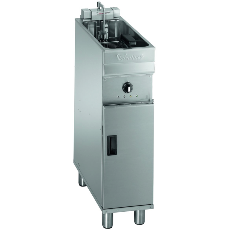 Valentine EVO250TP Single Basket Filtration Electric Turbo Fryer 10 Litres - Cater-Connect Ltd
