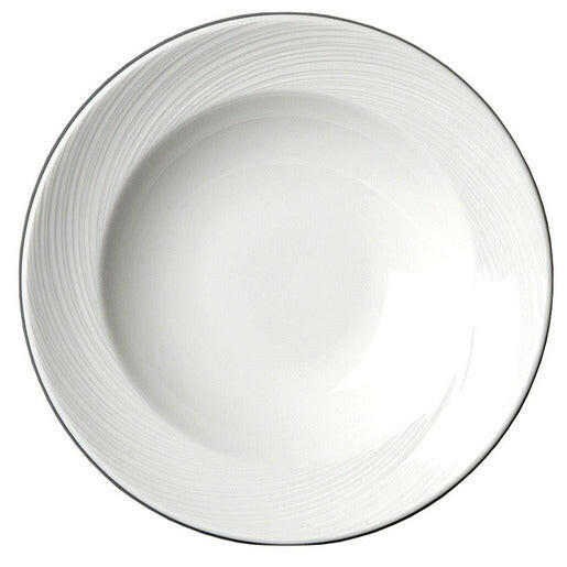 Steelite Spyro Pasta / Soup Dish White 24.2cm (Pack Of 24) - Cater-Connect Ltd