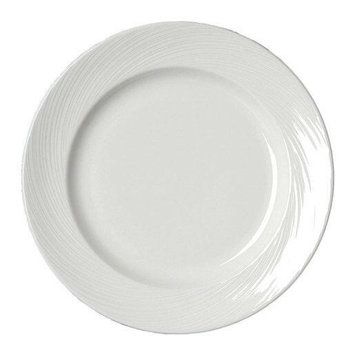 Steelite Spyro Plate White 25.5cm (Pack Of 24) - Cater-Connect Ltd