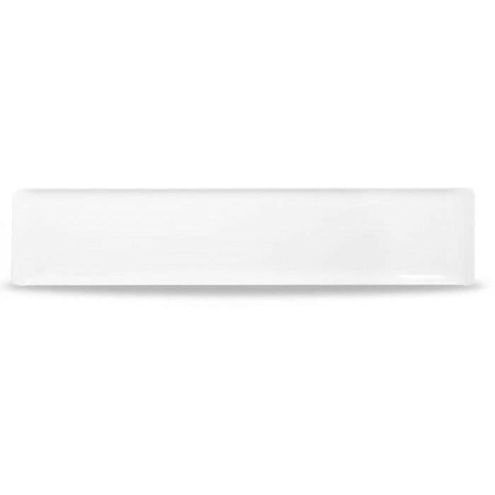 Churchill Alchemy Balance White Rectangle Buffet Tray 46 x 10cm Case Size 4 - Cater-Connect Ltd