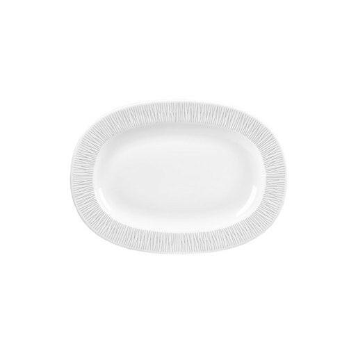 Churchill Bamboo Rimmed Oval Dish 28cm / 11" Case Size 12 - Cater-Connect Ltd