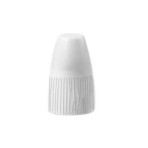 Churchill White Bamboo Salt Pot 2.75" / 7cm Case Size 12 - Cater-Connect Ltd