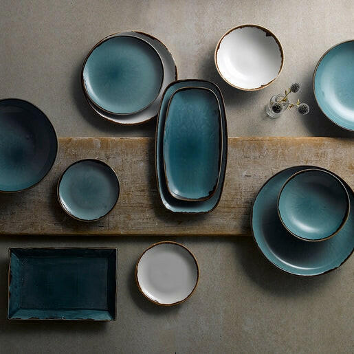 Dudson Harvest Blue Coupe Bowl 18.2cm Case Size 12 - Cater-Connect Ltd