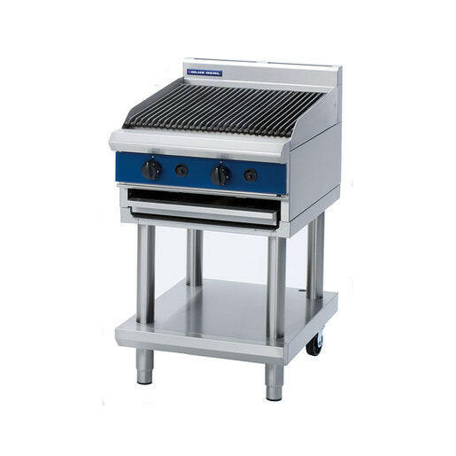 Blue Seal Evolution G594-LS Freestanding 600mm Gas Chargrill & 450mm Griddle Plate 19.6kw