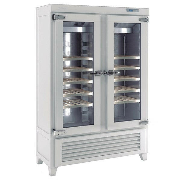 Infrico EVV49R2G Upright Double Door Wine Cellar 180 Bottles - Cater-Connect Ltd