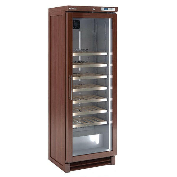 Infrico EVV100 Upright Single Door Wine Cellar 100 Bottles - Cater-Connect Ltd