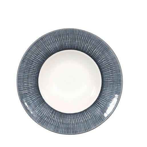 Churchill Bamboo Spinwash Mist Wide Rim Bowl 9.5"/ 24cm Case Size 12
