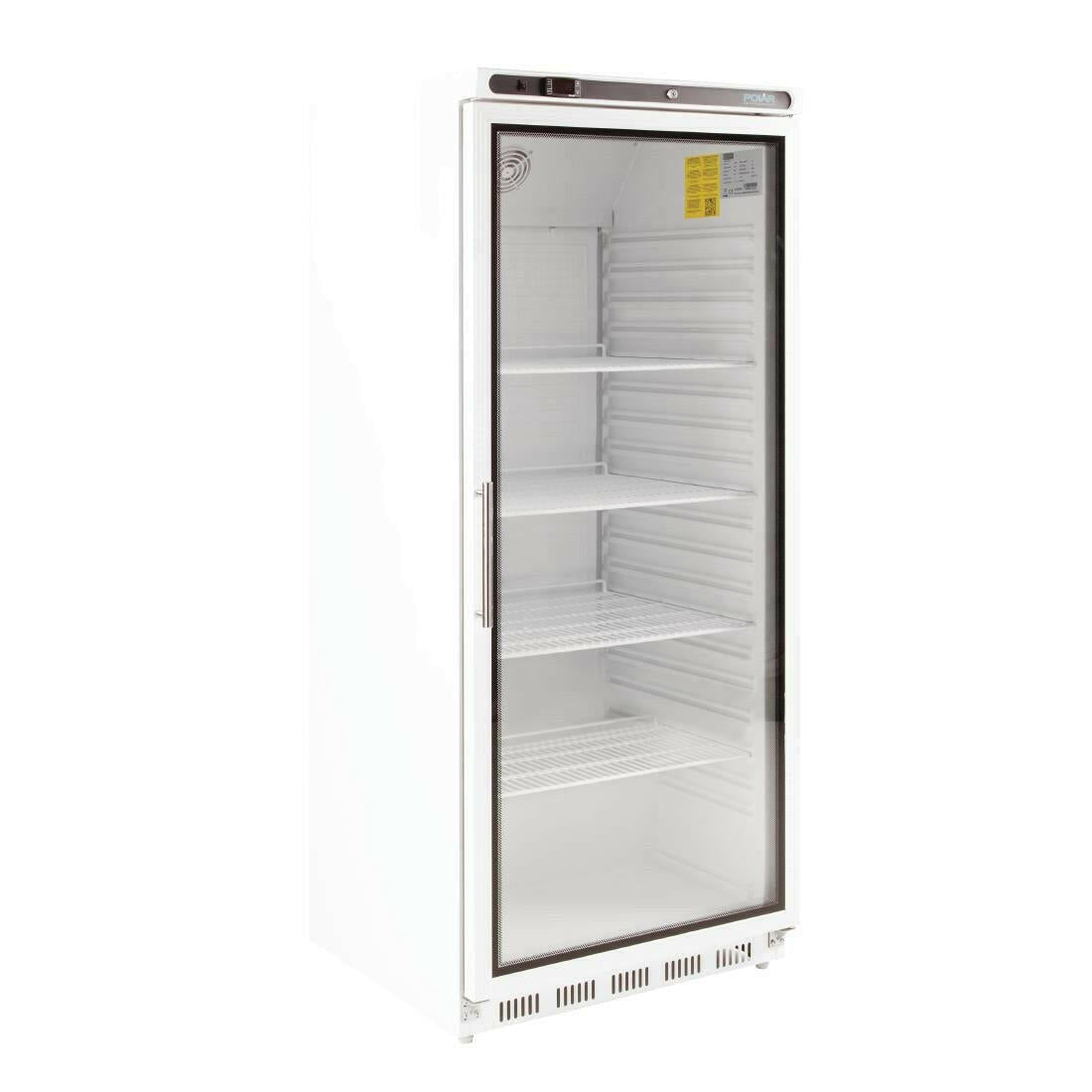 Polar CD088 C-Series Upright Single Door Display Fridge 600Ltr - Cater-Connect Ltd