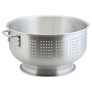 Genware Aluminium Heavy Duty Colander 15.2L - Cater-Connect Ltd