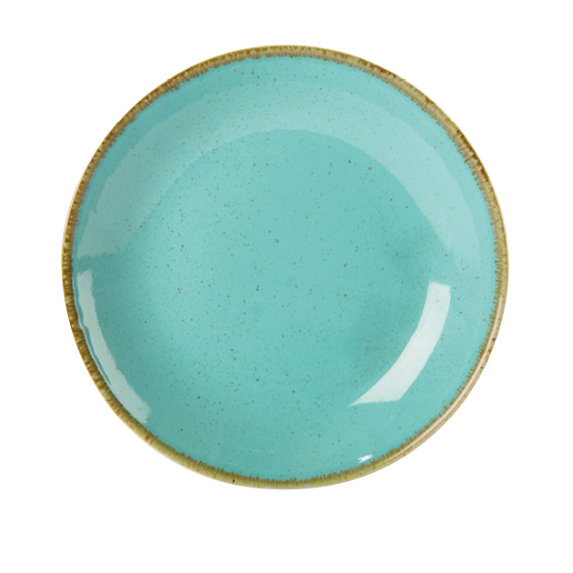 Porcelite Seasons Sea Spray Coupe Plate 28cm/11" Case Size 6 - Cater-Connect Ltd