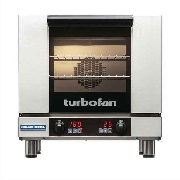Blue Seal Turbofan E23D3 Electric Digital Convection Oven.