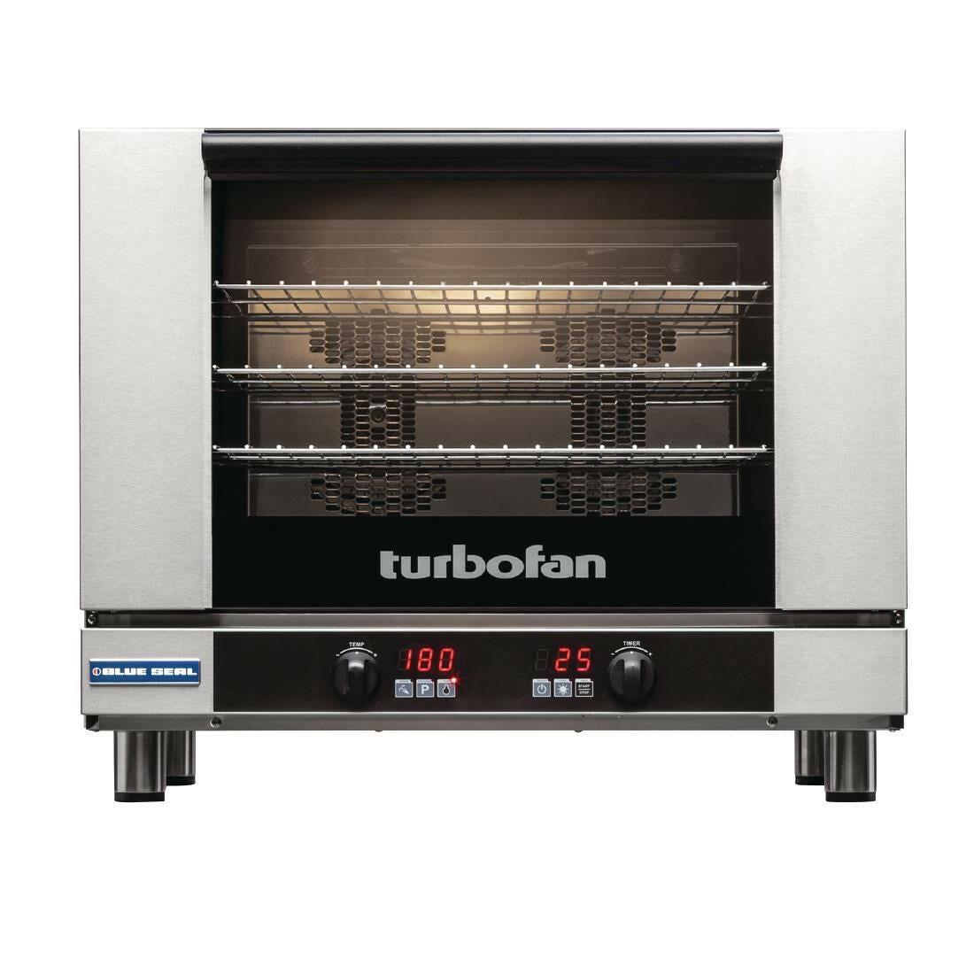 Blue Seal Turbofan E28D4 Digital Convection Oven.