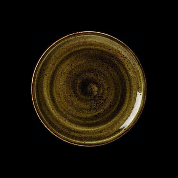 Steelite Craft Brown Plate Coupe 20.25cm 8" (Case Size 24) - Cater-Connect Ltd