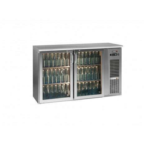 Gamko E3/22GMUCS84 Undercounter Stainless Steel 2 Door Bottle Cooler.