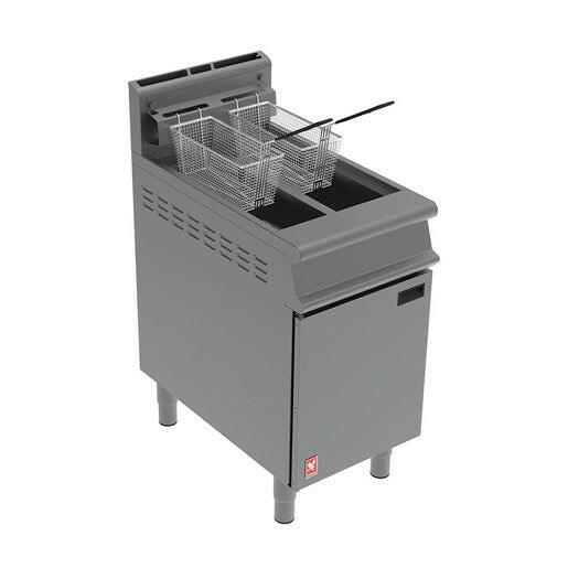 Falcon Dominator Plus G3845F Twin Tank Twin Basket Filtration Gas Fryer 26 Litres - Cater-Connect Ltd