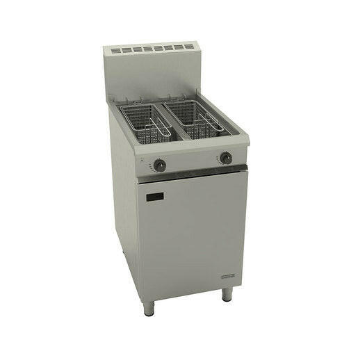 Falcon Chieftain G1848X Twin Tank Twin Basket Gas Fryer 30 Ltr - Cater-Connect Ltd