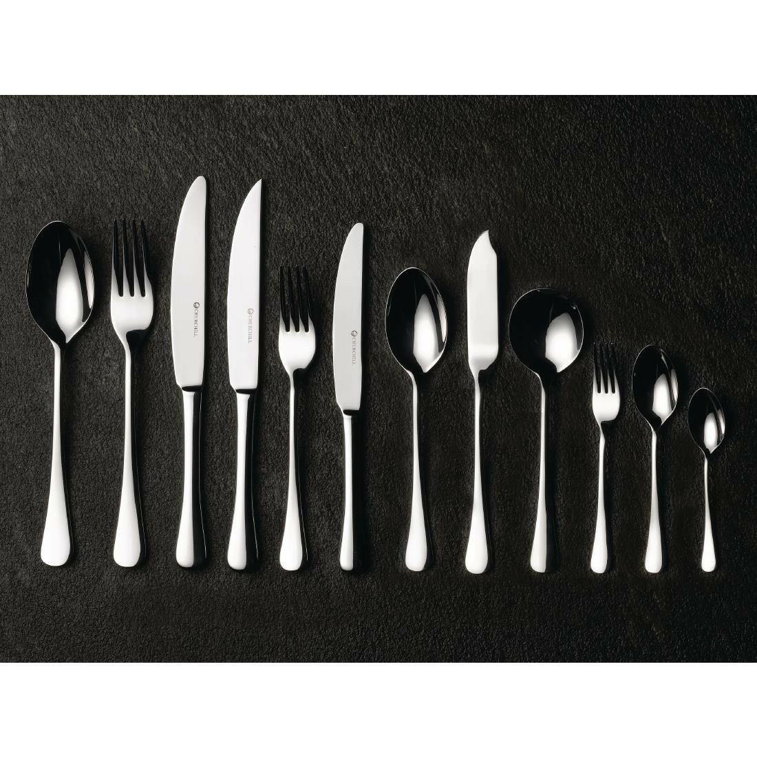 Churchill Tanner Cutlery Soup Spoon Pack Size 12 - Cater-Connect Ltd
