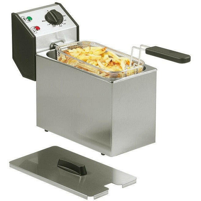 Roller Grill FD50 Single Tank Electric Fryer 5L - Cater-Connect Ltd