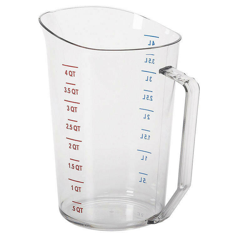 Cambro 400MCCW135 Polycarbonate Measuring Cup 4 Litres - Cater-Connect Ltd