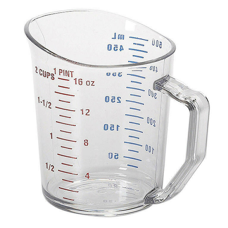 Cambro 50MCCW135 Camwear Polycarbonate Measuring Cup 0.5L - Cater-Connect Ltd