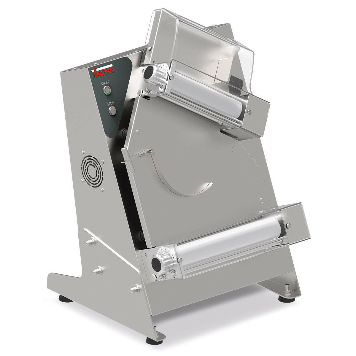 Sirman 220-320mm Double Pizza Dough Roller - Cater-Connect Ltd