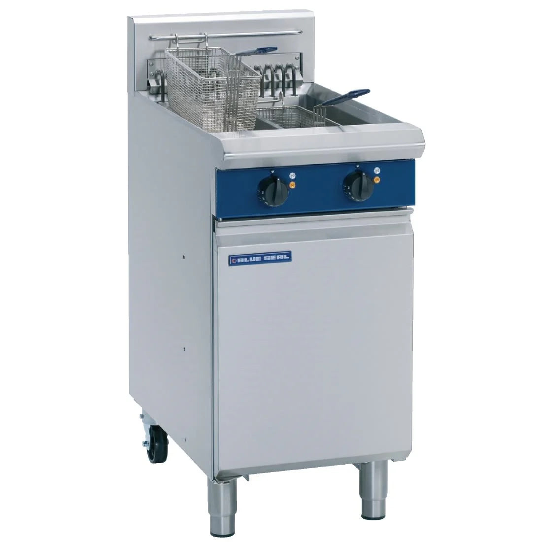 Blue Seal Evolution E44 Twin Tank Twin Basket Electric Fryer 24 Litres - Cater-Connect Ltd