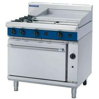 Blue Seal G506B Evolution 2 Burner Smooth Griddle Plate 2/1 Static Oven - Cater-Connect Ltd