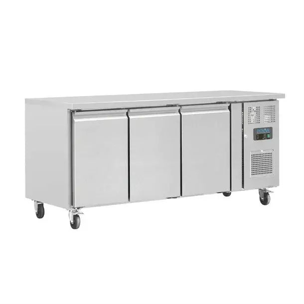 Polar G597 U-Series Triple Door Counter Fridge 417Ltr - Cater-Connect Ltd