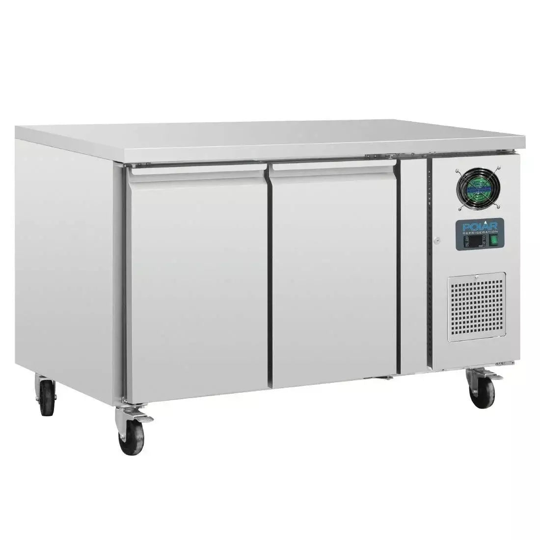 Polar U-Series G599 Double Door Counter Freezer 282 Litres - Cater-Connect Ltd