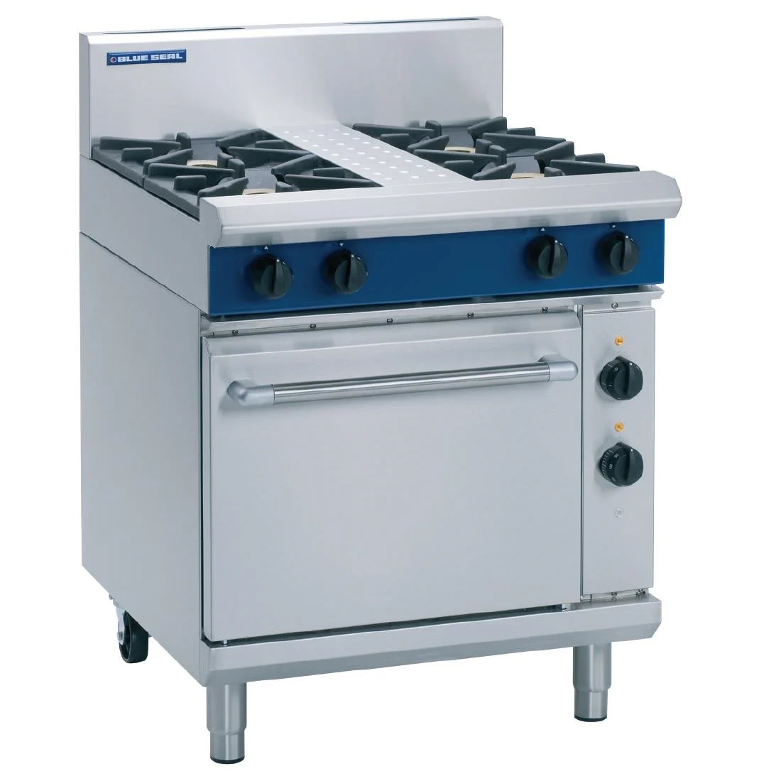 Blue Seal GE505D Evolution Gas 4 Burner & Electric Static Oven 750mm - Cater-Connect Ltd