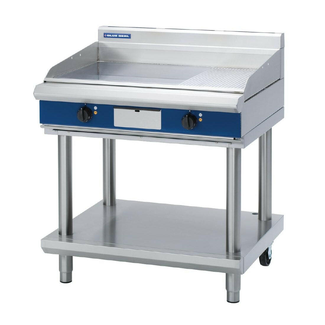 Blue Seal EP516-LS Evolution Freestanding Chrome Plate Electric Griddle 900mm - Cater-Connect Ltd