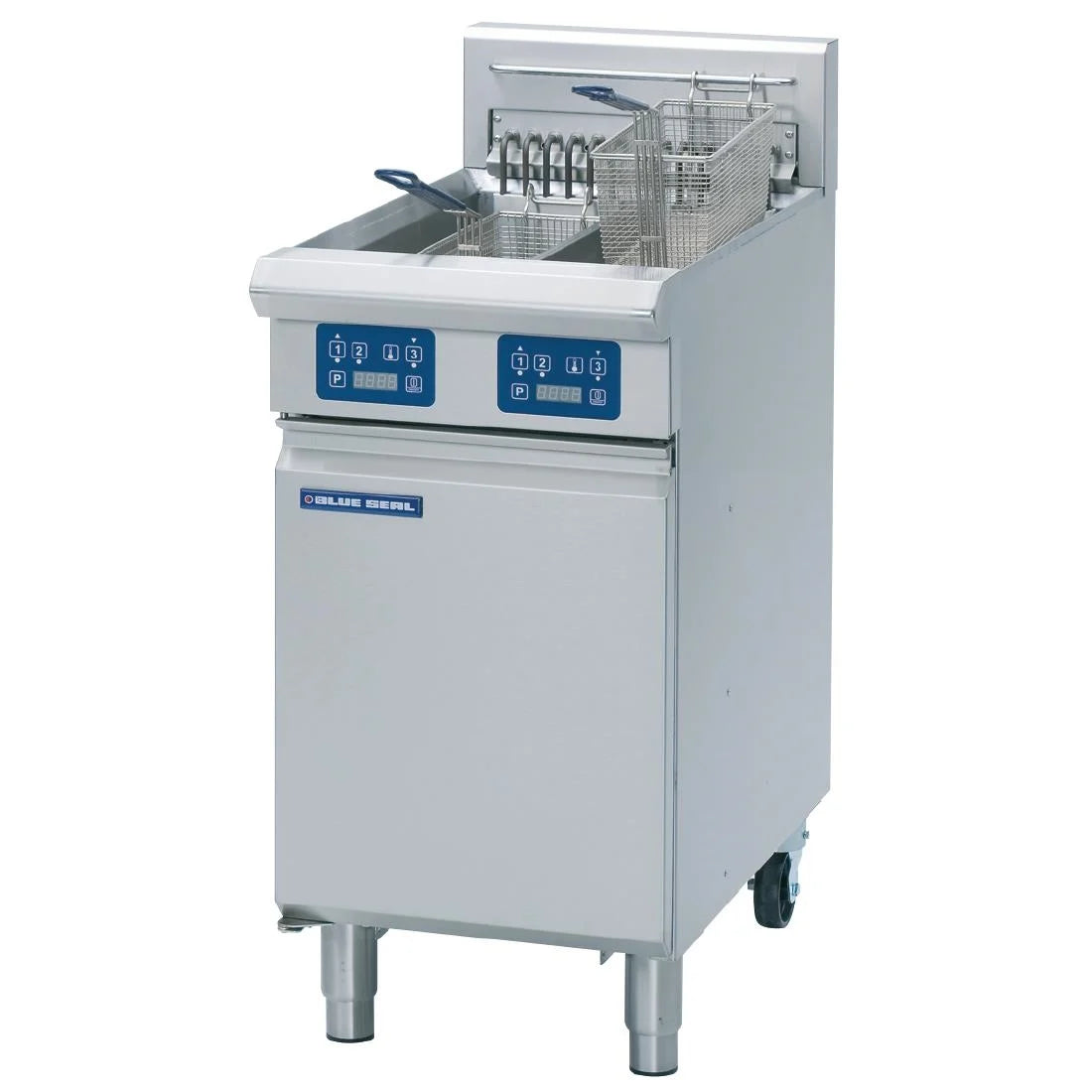 Blue Seal Evolution E44E Twin Tank Twin Basket Electric Fryer 24 Litres - Cater-Connect Ltd