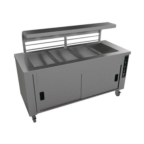 Falcon Chieftain 4 Well Heated Servery Counter HS4 - Cater-Connect Ltd