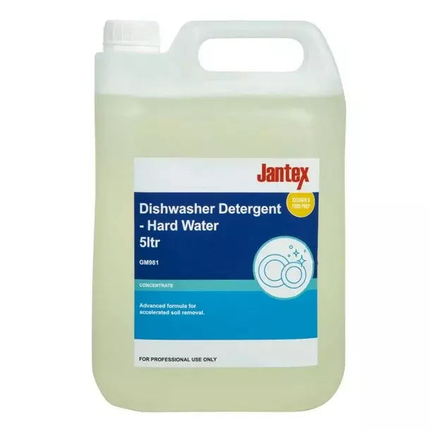 Jantex Pro Dishwasher Detergent Concentrate 5Ltr - Cater-Connect Ltd