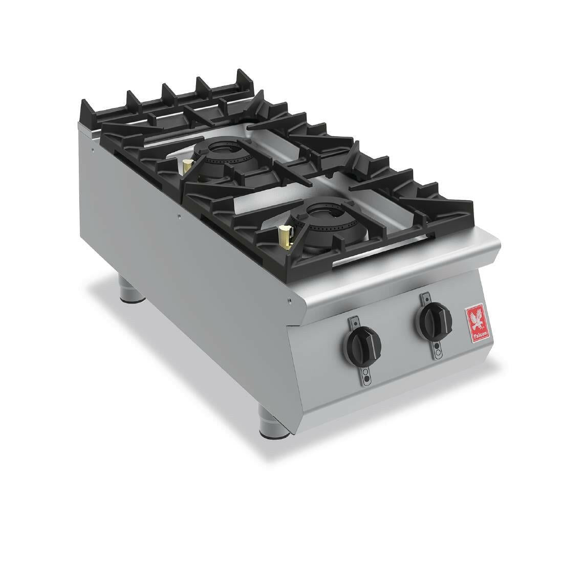 Falcon F900 Series G9042 Countertop Two Burner Gas Boiling Hob 19kW - Cater-Connect Ltd