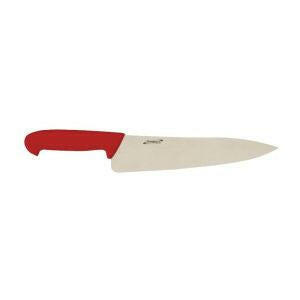 Genware 8'' Chef Knife Red - Cater-Connect Ltd