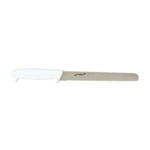 Genware 12'' Slicing Serrated Knife White - Cater-Connect Ltd